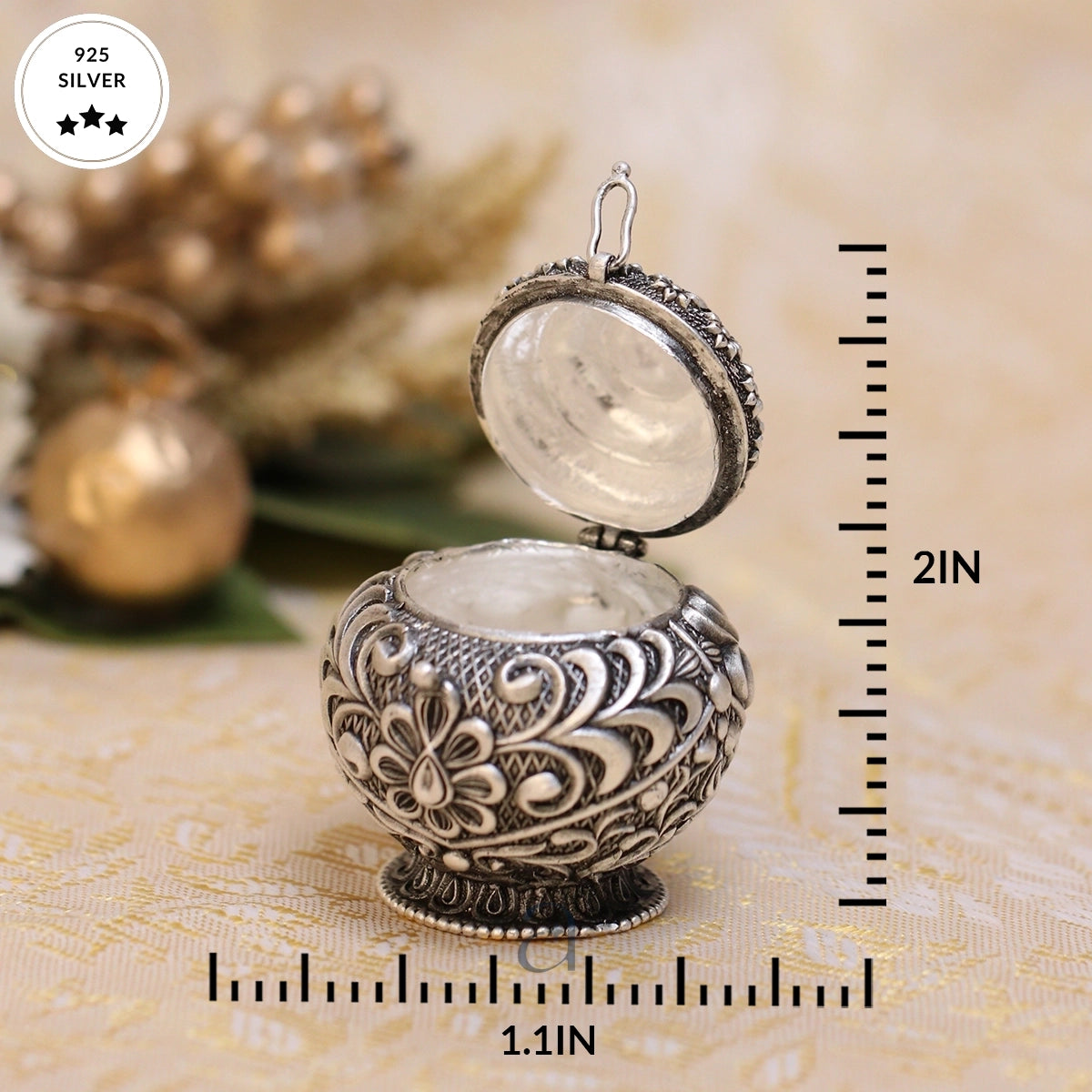Antique Silver Designer Karanda