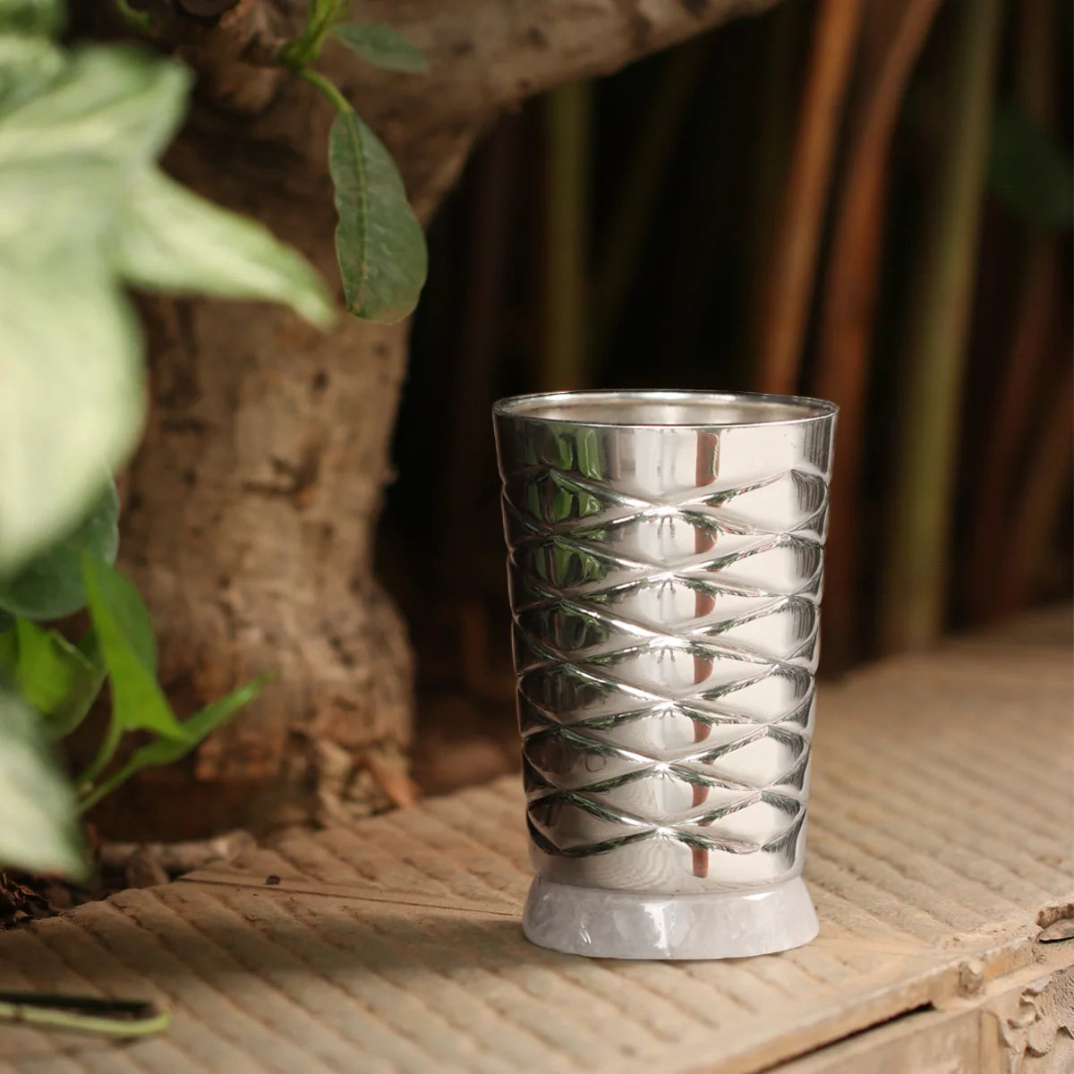 925 Sterling Silver Glass (1 Pc)