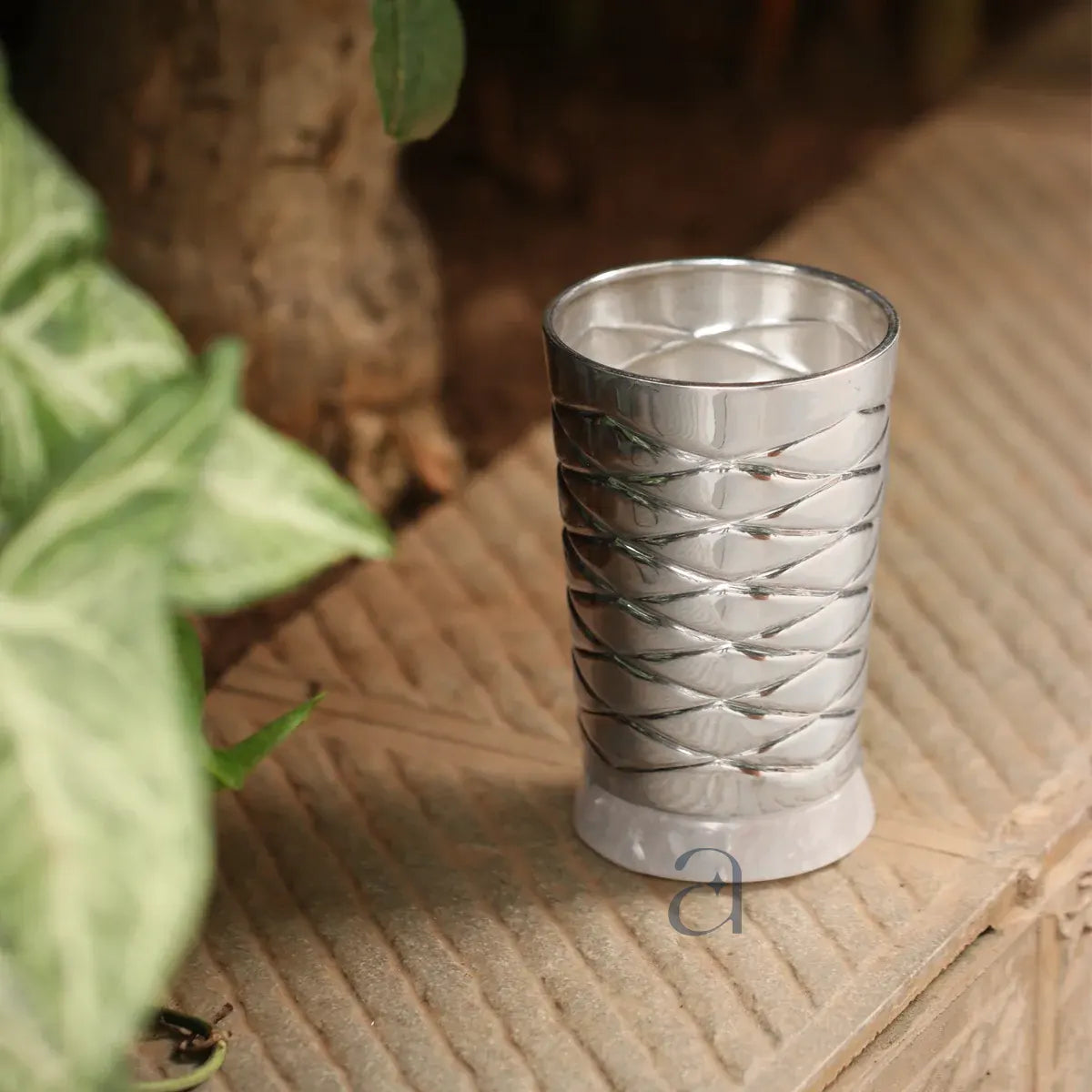 925 Sterling Silver Glass (1 Pc)