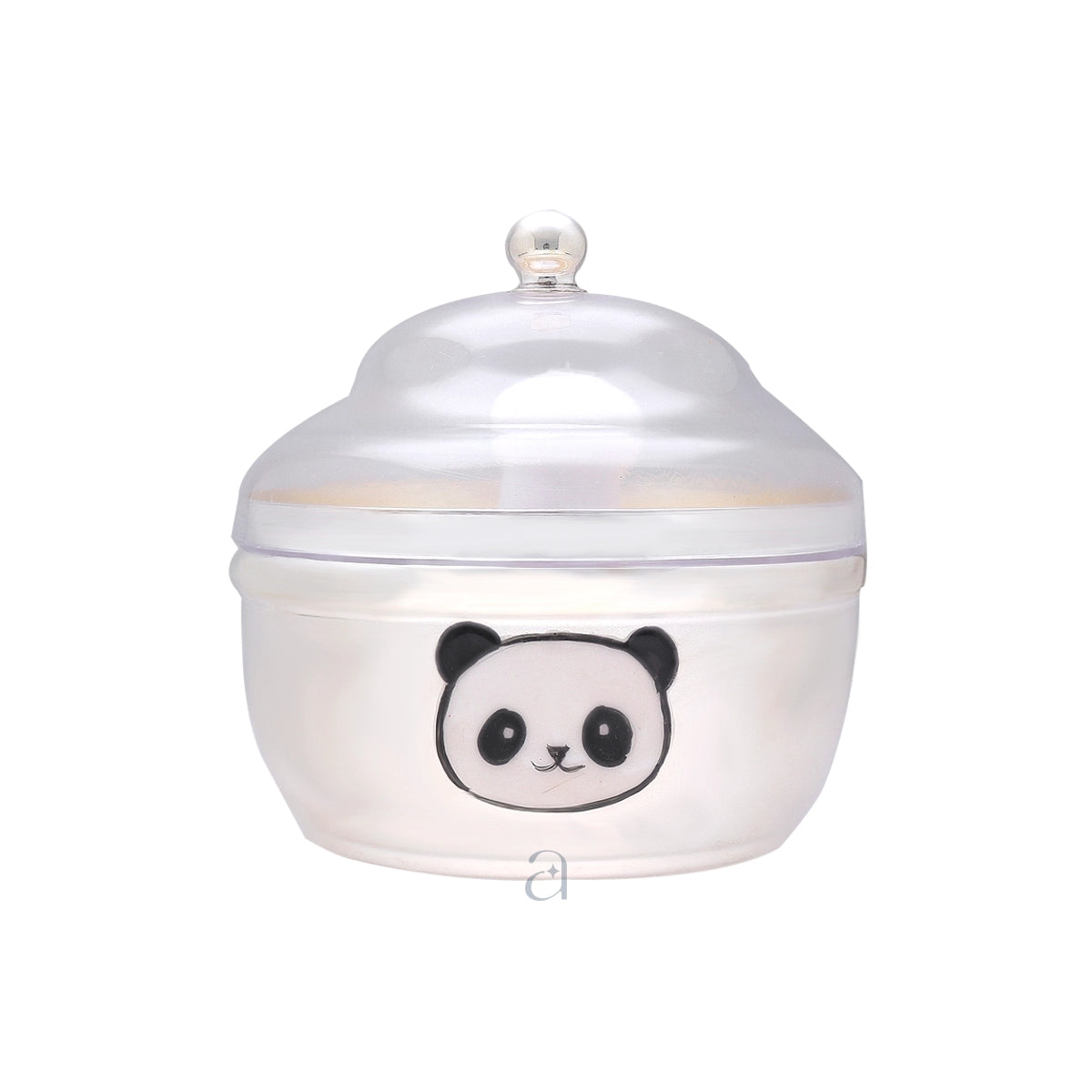 Exquisite 925 Silver Powder Box