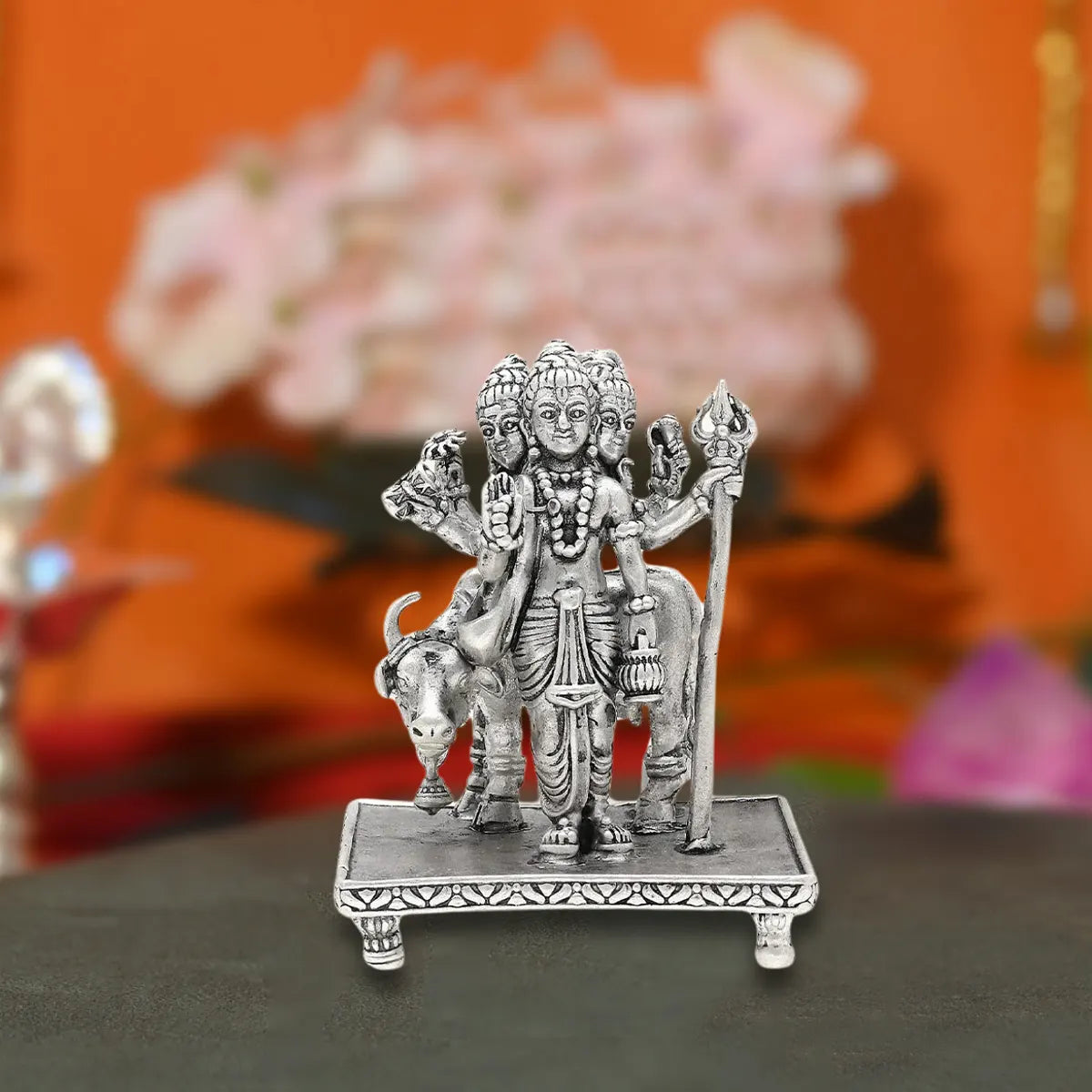 925 Antique Silver Datta Idol