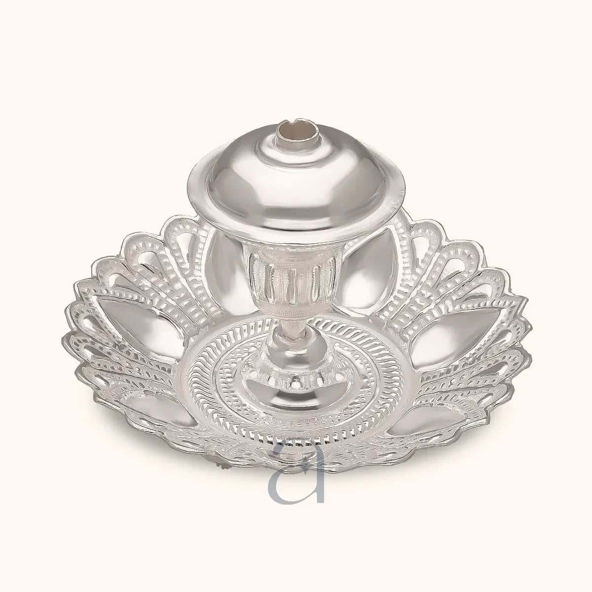 Silver Agarbatti Stand