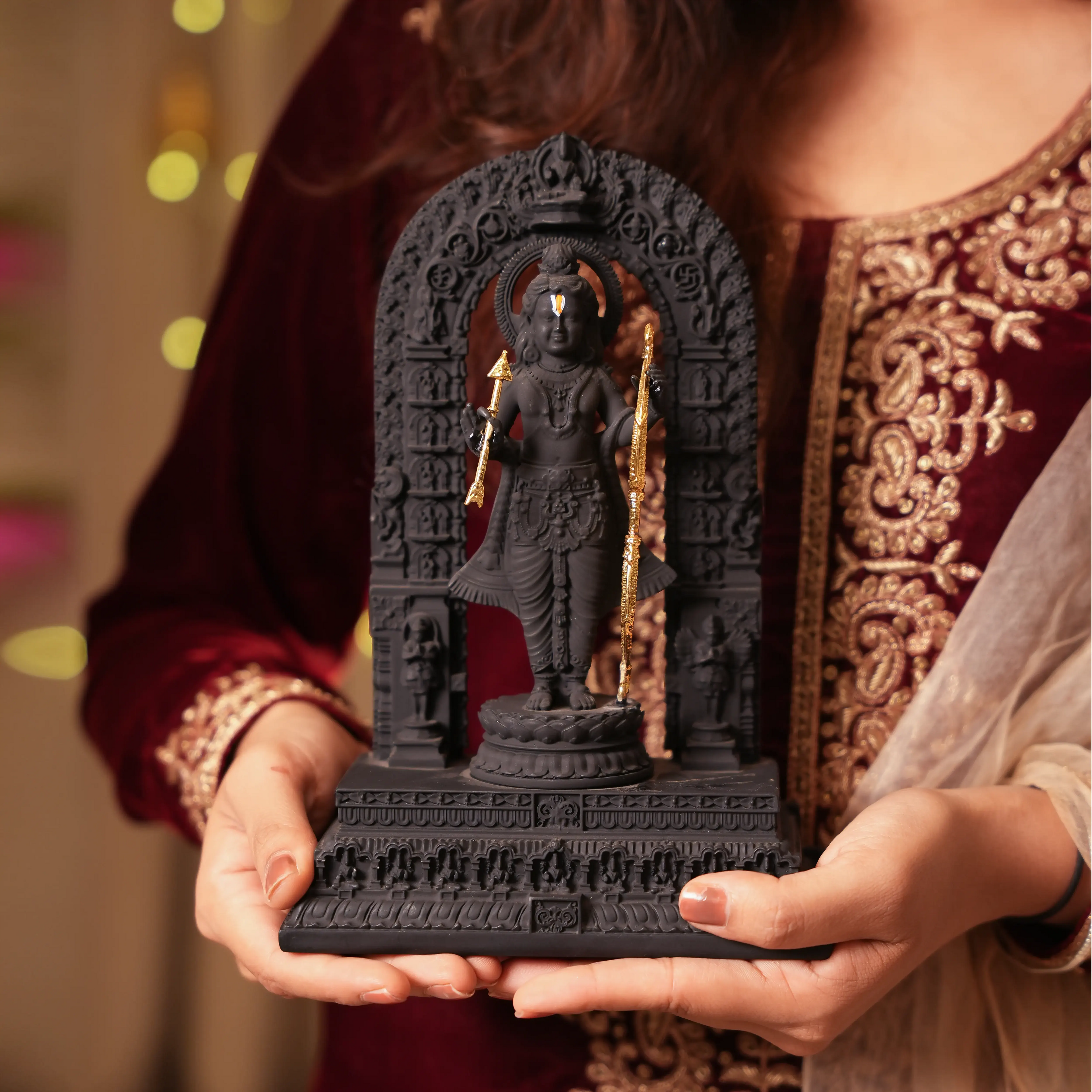 Ram Lalla Idol with Bow & Arrow