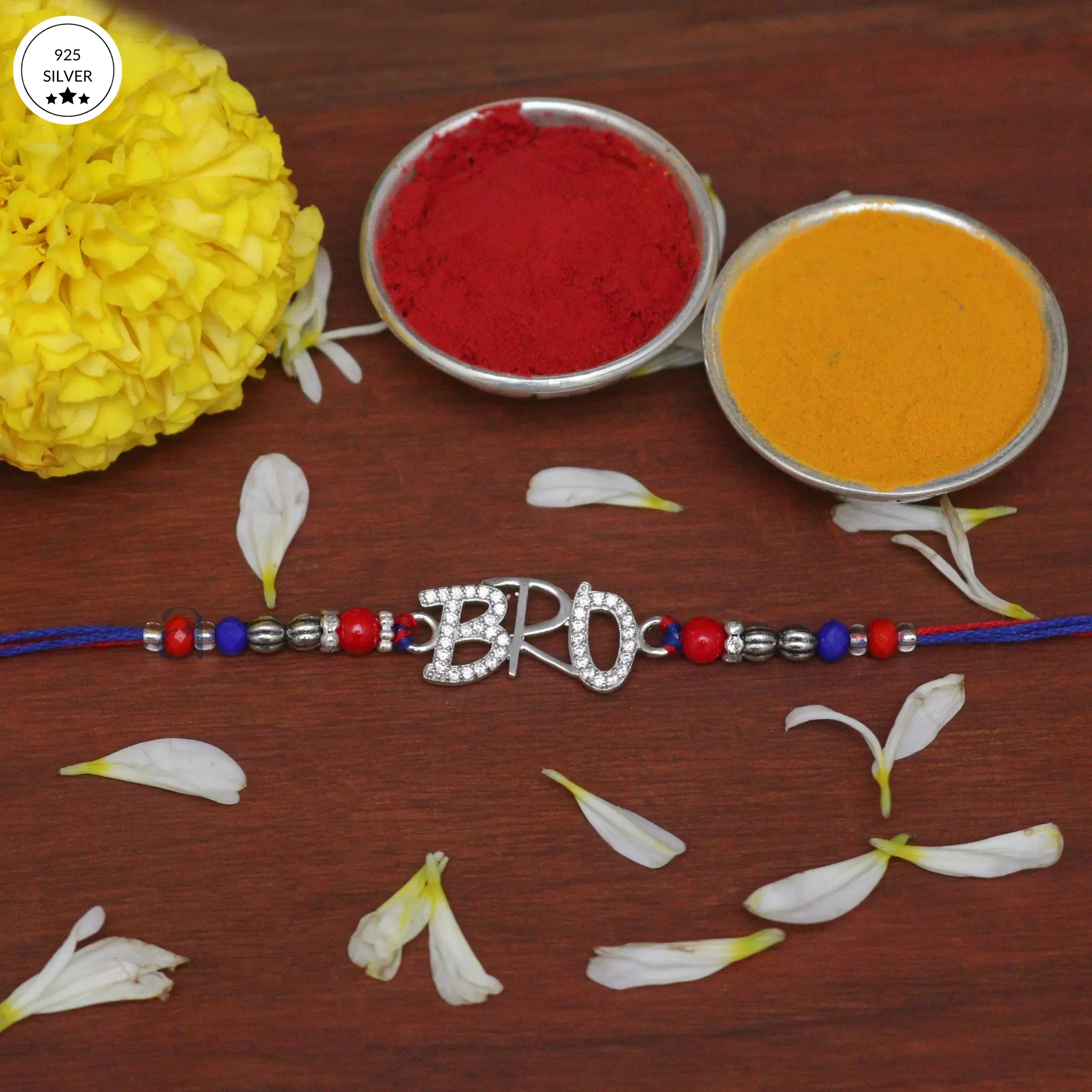 925 Elegant Silver Rakhi