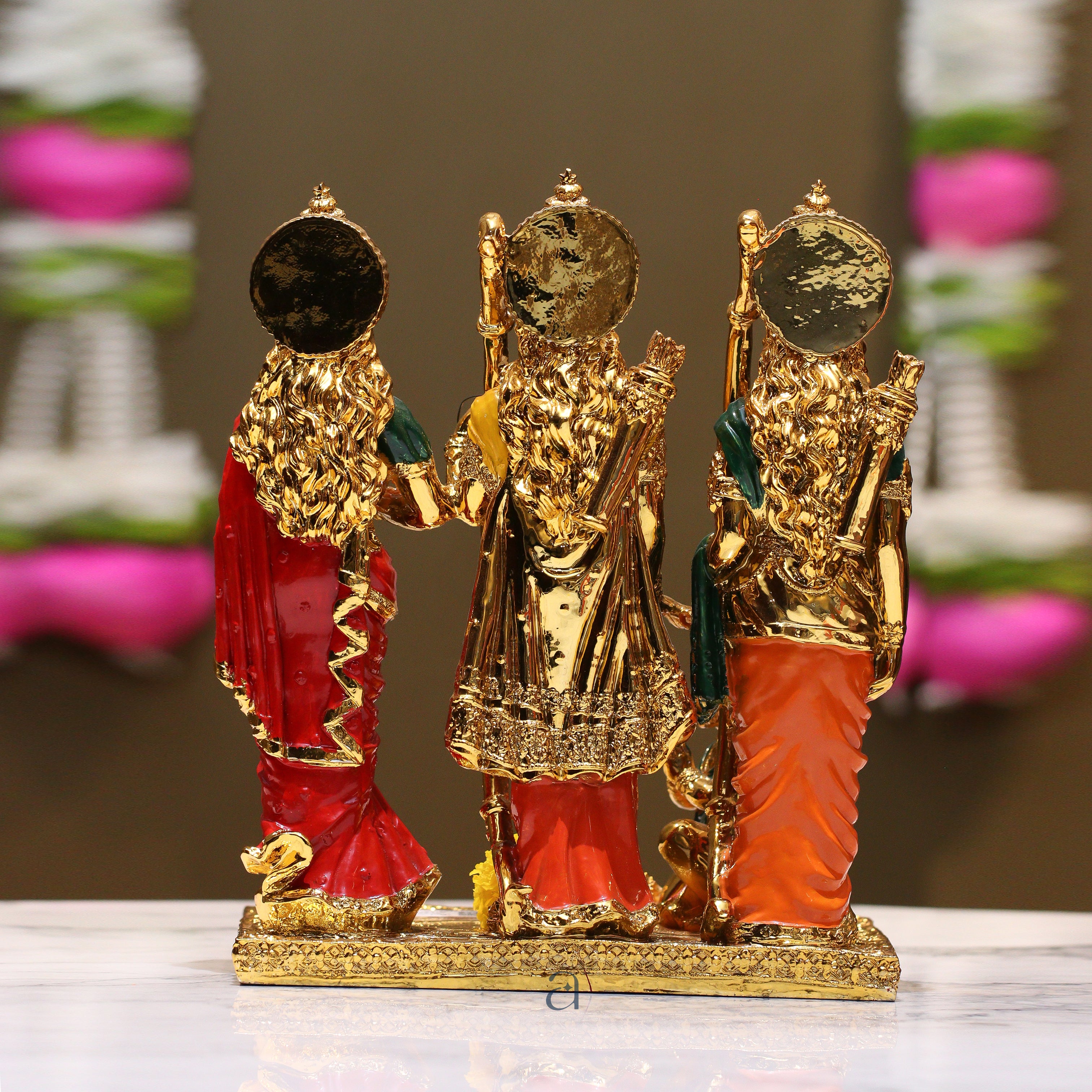 Divine Ram Darbar Idol
Lord Ram, Sita, Lakshman & Hanumanji