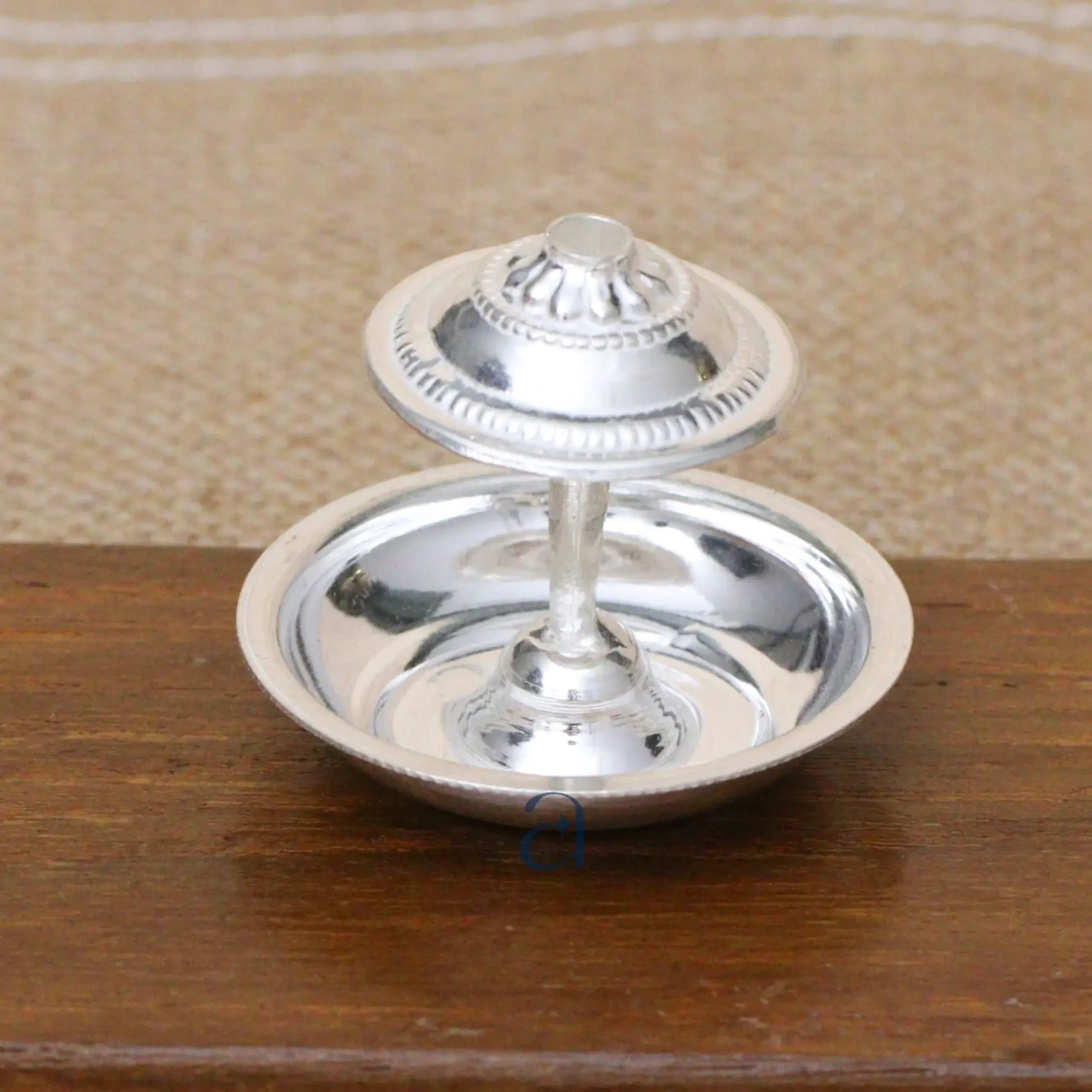 Sterling Silver Agarbatti Stand