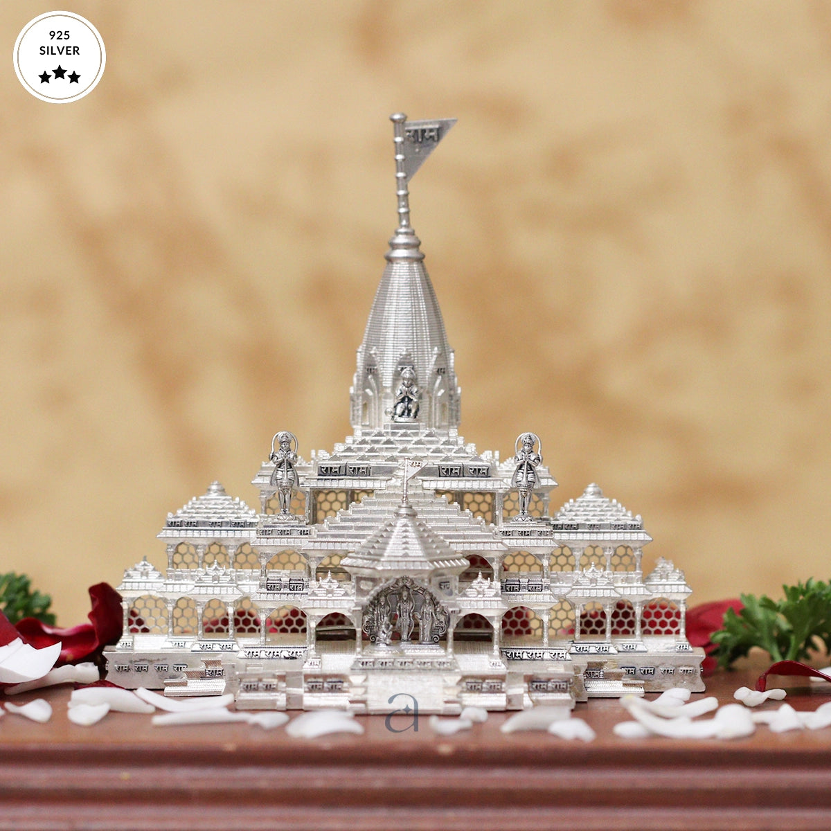 Elegant Silver Shri Ram Ayodhya Mandir