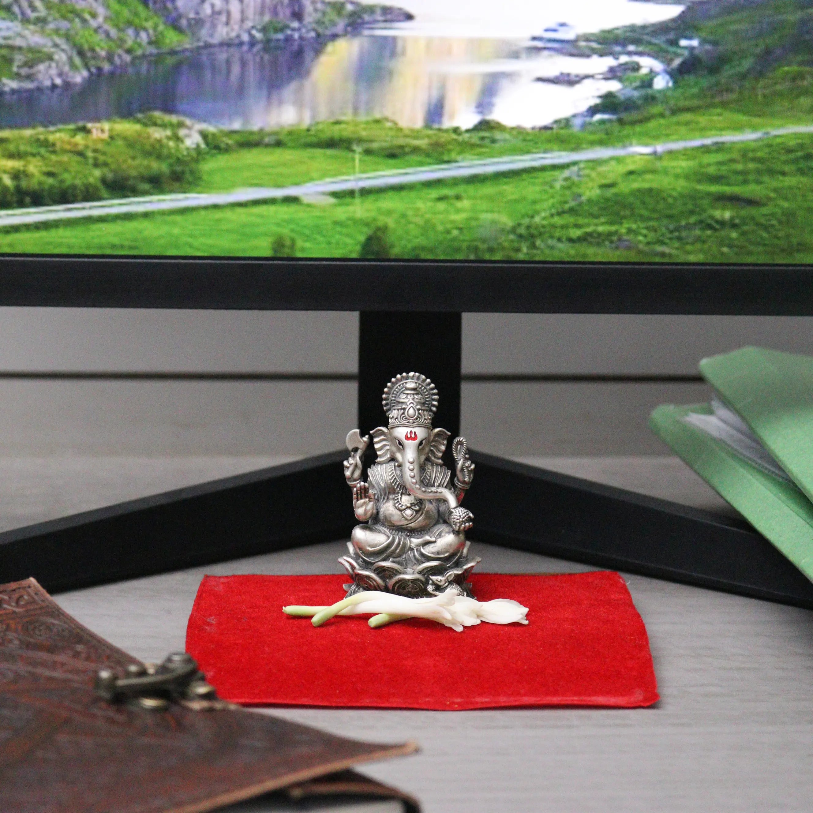 Graceful Ganesh Idol for Office