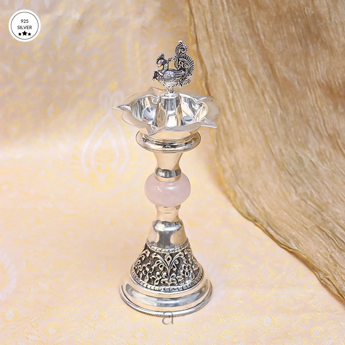 925 Antique Mable With Filigree Design Silver Samai