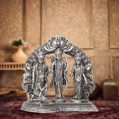 925 Ram Darbar Antique Silver Idol