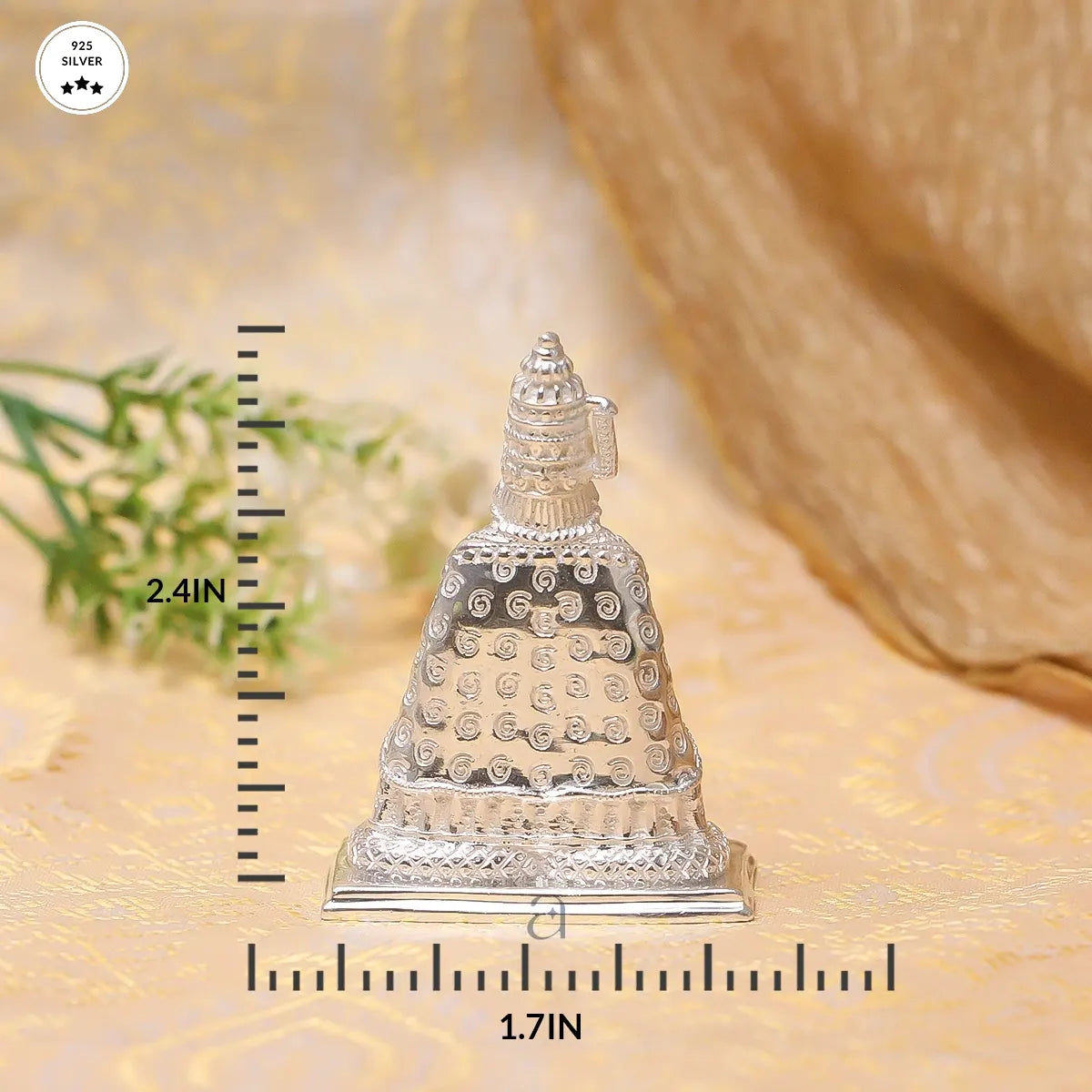 925 Solid Silver Tulja Bhavani