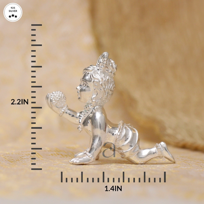 925 Silver Solid Bal Gopal