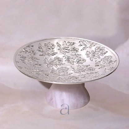 Elegant Silver Cake Stand