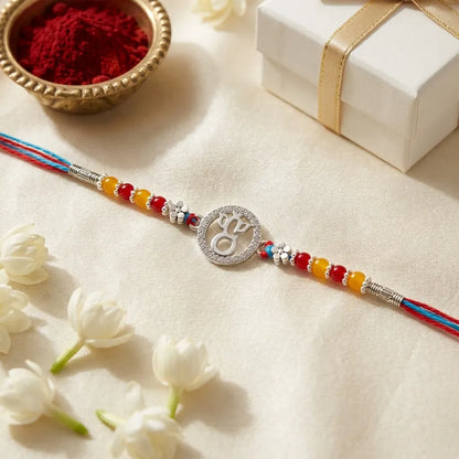 925 Silver Lord Ganesha Rakhi