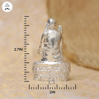 925 Silver Solid Shirdi Sai Baba