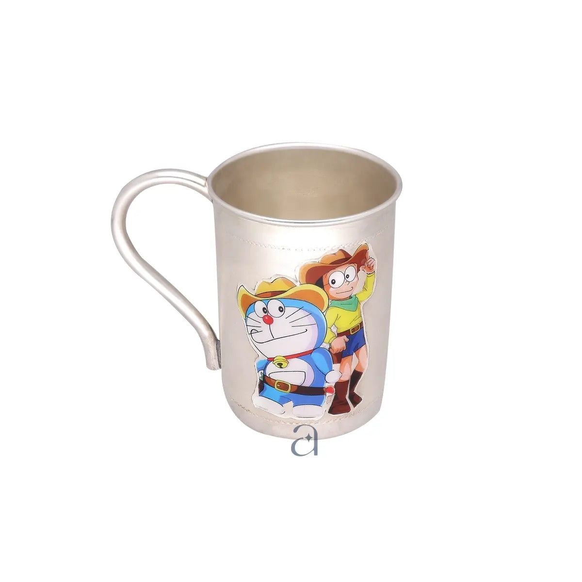 92.5 Classic Doraemon Silver Mug