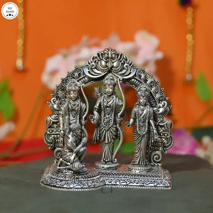 925 Ram Darbar Antique Silver Idol