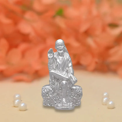 925 Silver Solid Shirdi Sai Baba