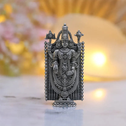 925 Sterling Silver Hollow Balaji Idol