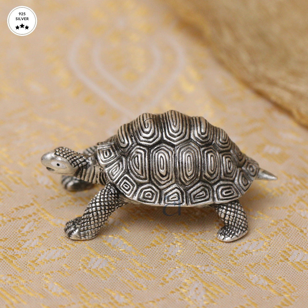 925 Antique Silver Tortoise (Kasav)