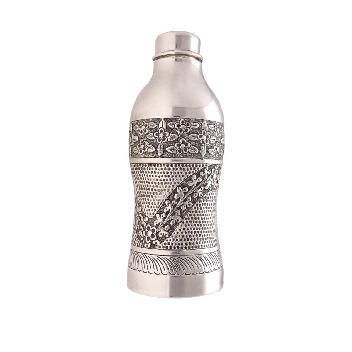 92.5 Antique Silver Water Bottle