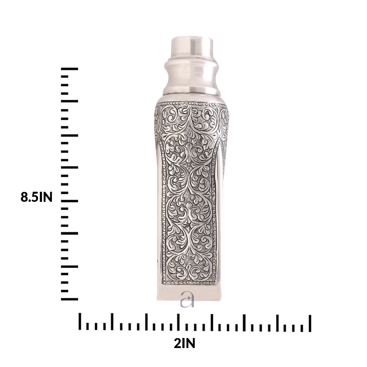 92.5 Antique Silver Bottle for Everyday Luxury