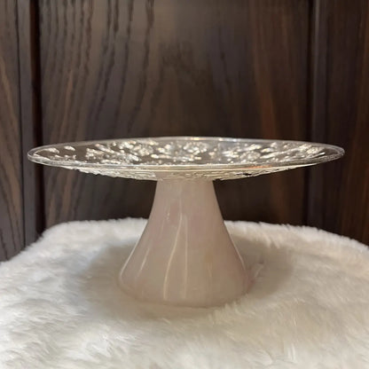 Elegant Silver Cake Stand