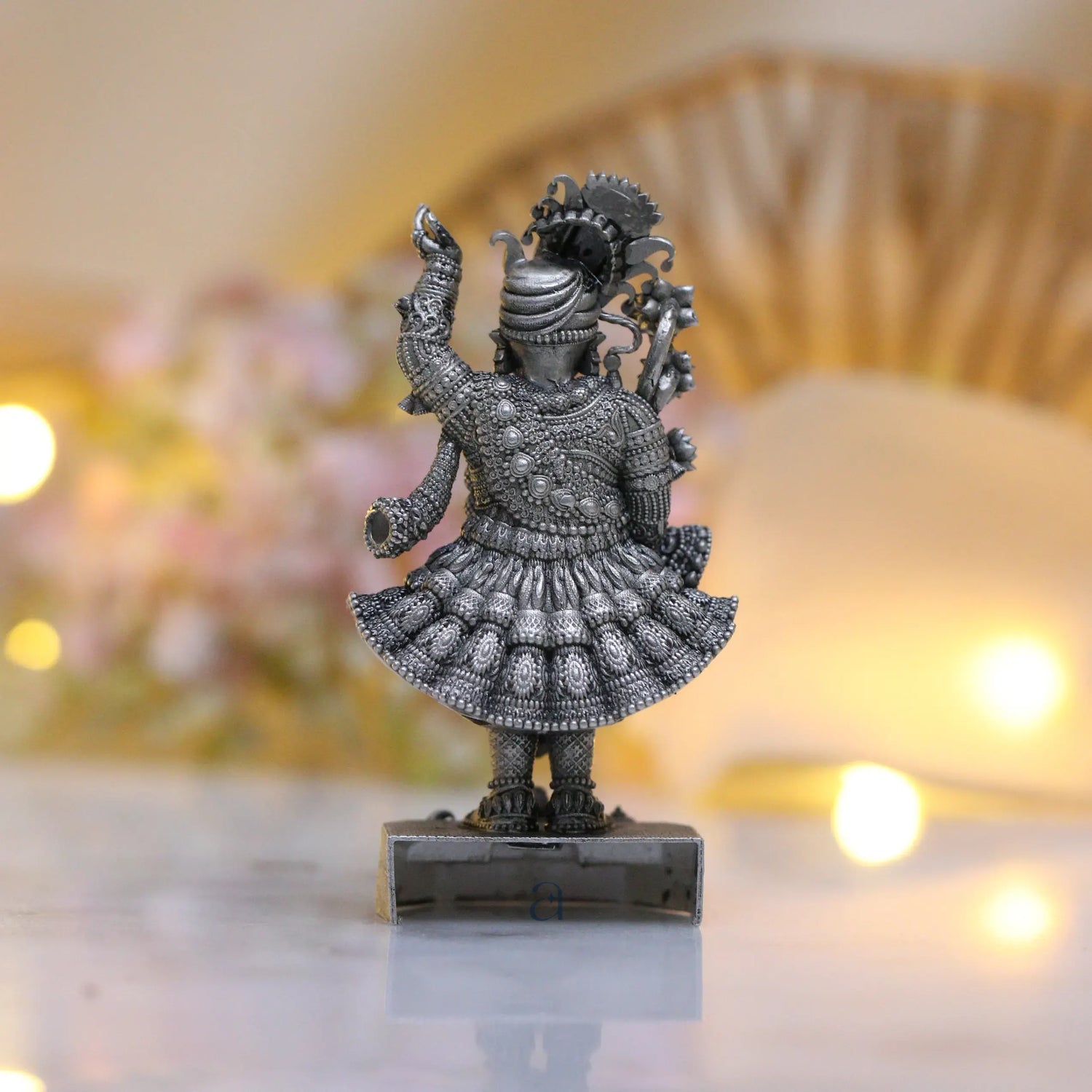 925 Sterling Silver Antique Finish Hollow Shrinath Ji Idol