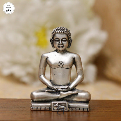 925 Silver Mahavir Murti