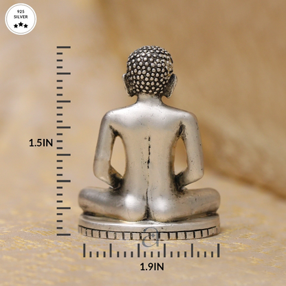 925 Silver Mahavir Murti