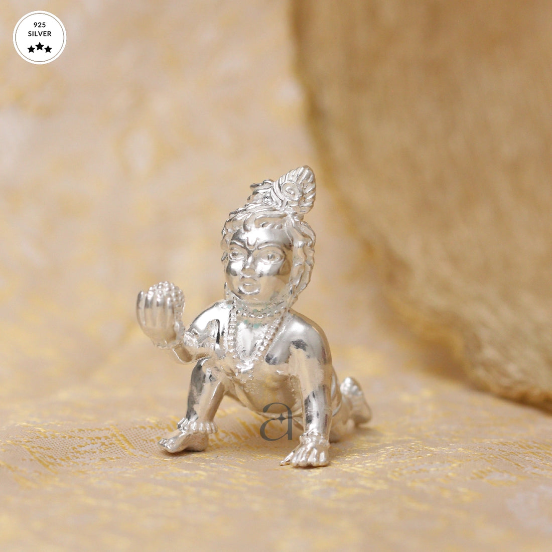 925 Silver Solid Bal Gopal