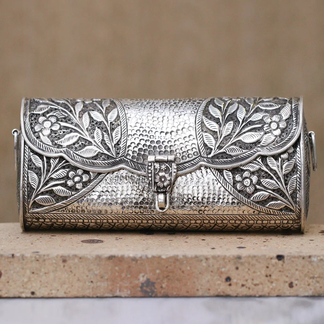 Vintage Sterling Silver Filigree Purse