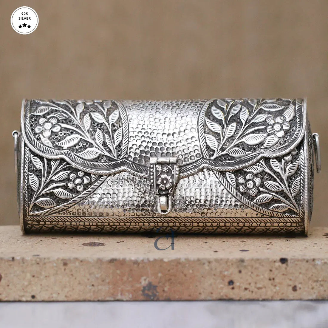 Vintage Sterling Silver Filigree Purse