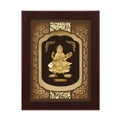Auspicious Saraswati Ji Gift Frame