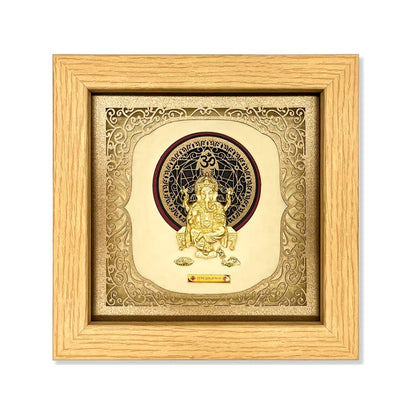 Square Ganesh Blessings Frame