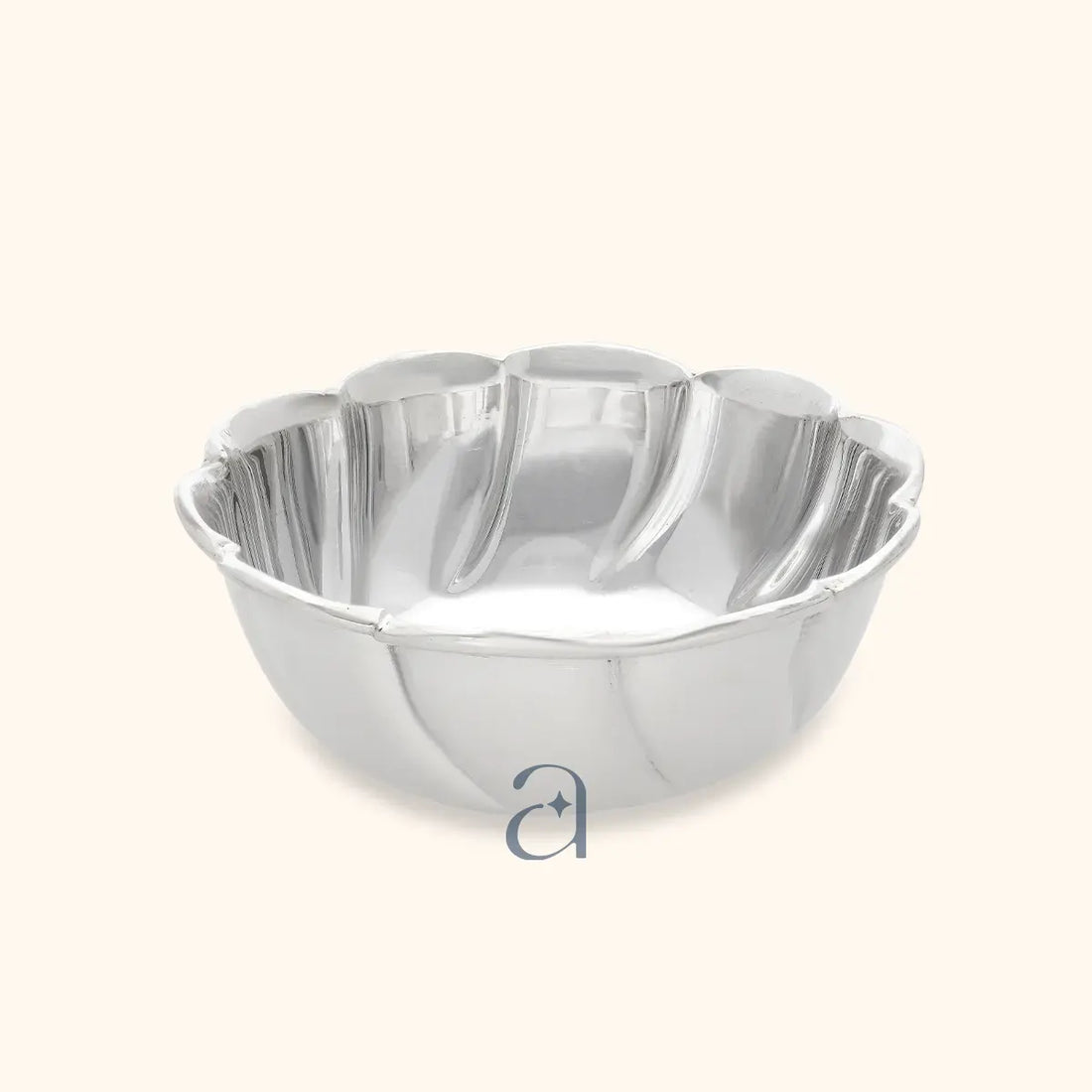 Lotus Bloom Silver Bowl