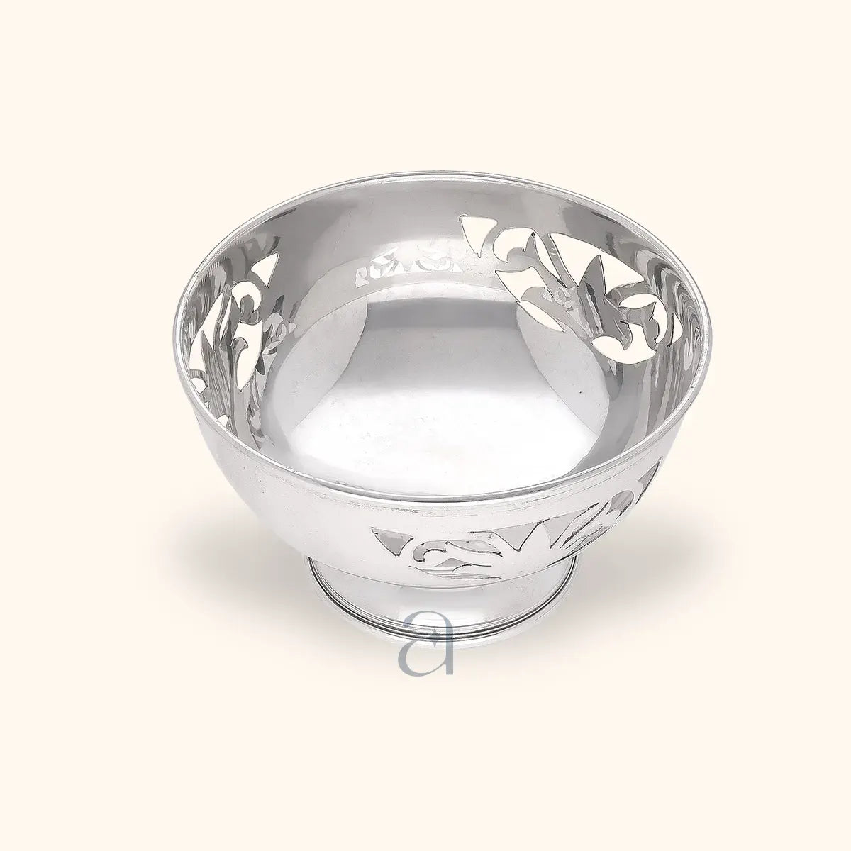 Silver Artisan Fruit Bowl