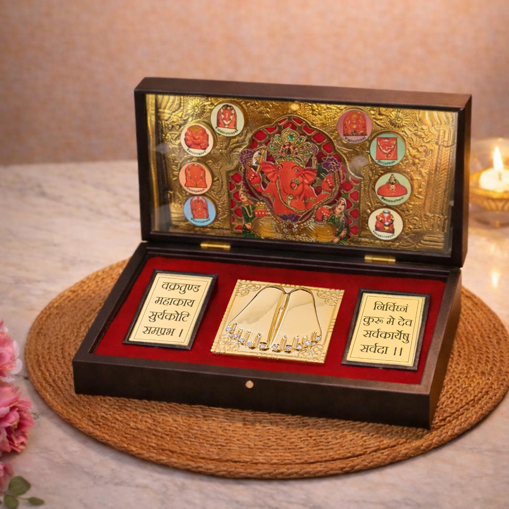 Buy Ashta Vinayak Pocket Temple Online at Best Price - Aahi Silverware | Ranka Jewellers