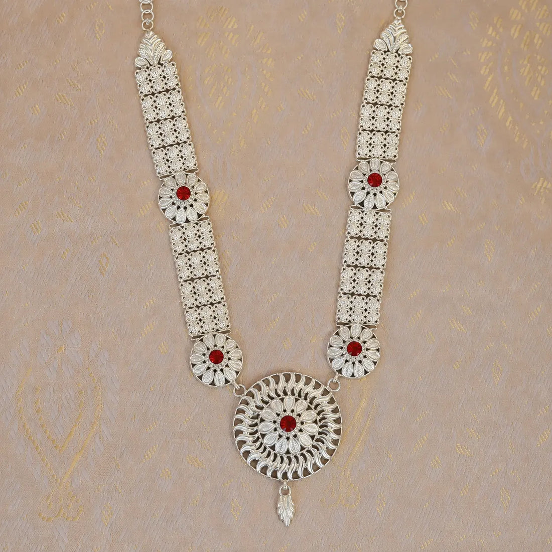 Silver Haar for Ganpati Bappa