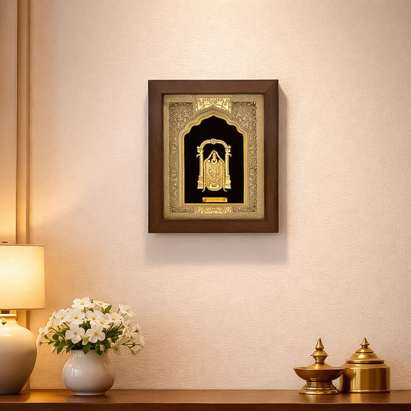 Auspicious Balaji Gift Frame
