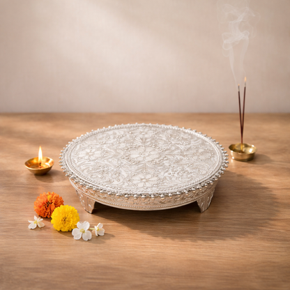 Buy Traditional Silver Paat Online at Best Price - Aahi Silverware | Ranka Jewellers