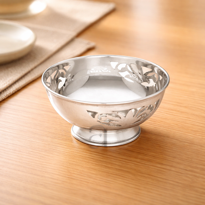 Buy Silver Artisan Fruit Bowl Online at Best Price - Aahi Silverware | Ranka Jewellers