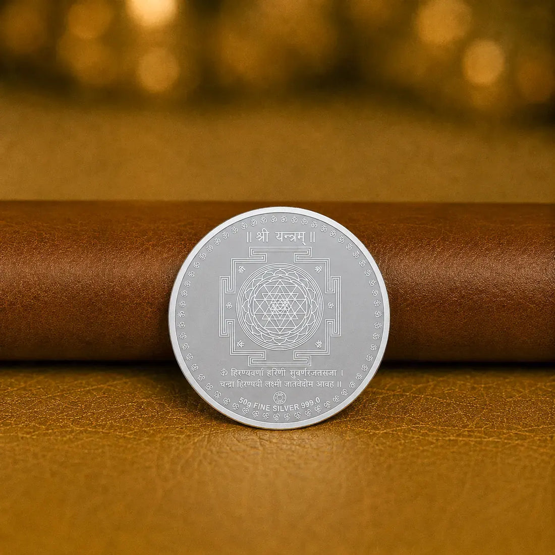 Silver Ganesh Lakshmi 50g Coin