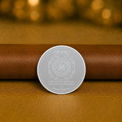 Silver Ganesh Lakshmi 250g Coin