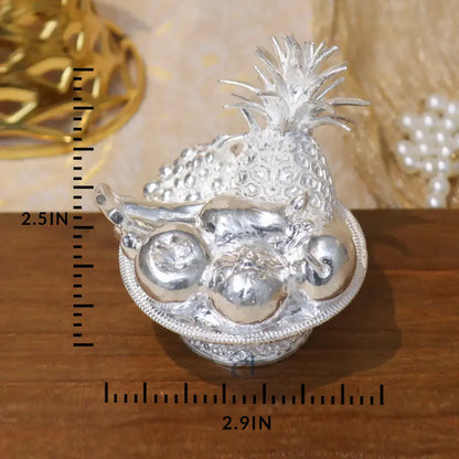 Silver Fruit Basket