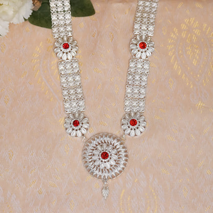 Silver Flower Haar