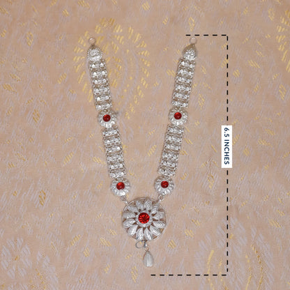 Silver Haar for Ganpati Bappa