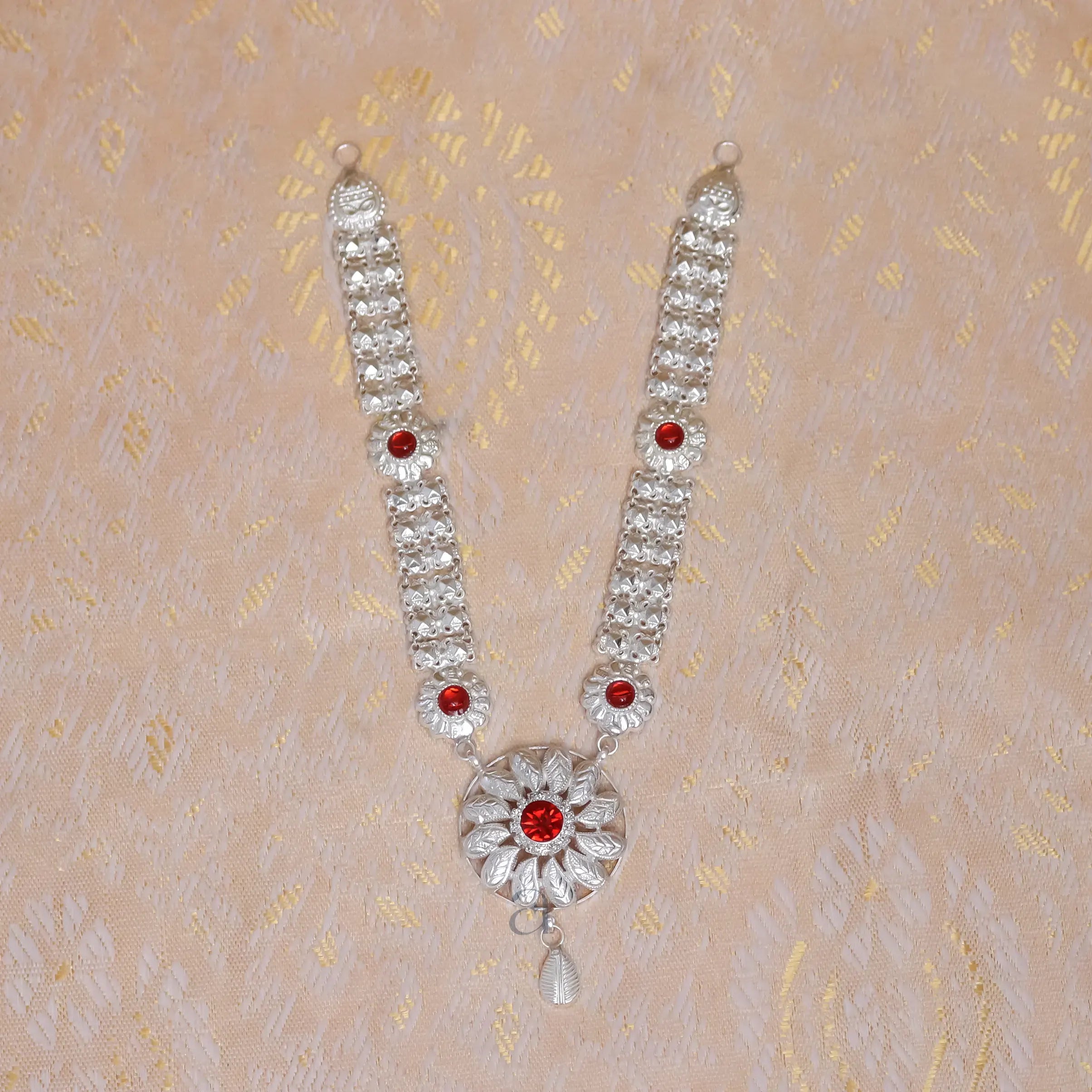 Silver Haar for Ganpati Bappa