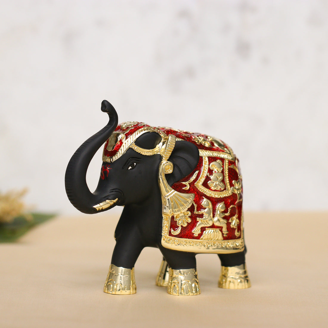 Black &amp; Golden Gajanth Lakshmi