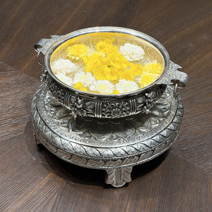 Designer Silver Chowki
